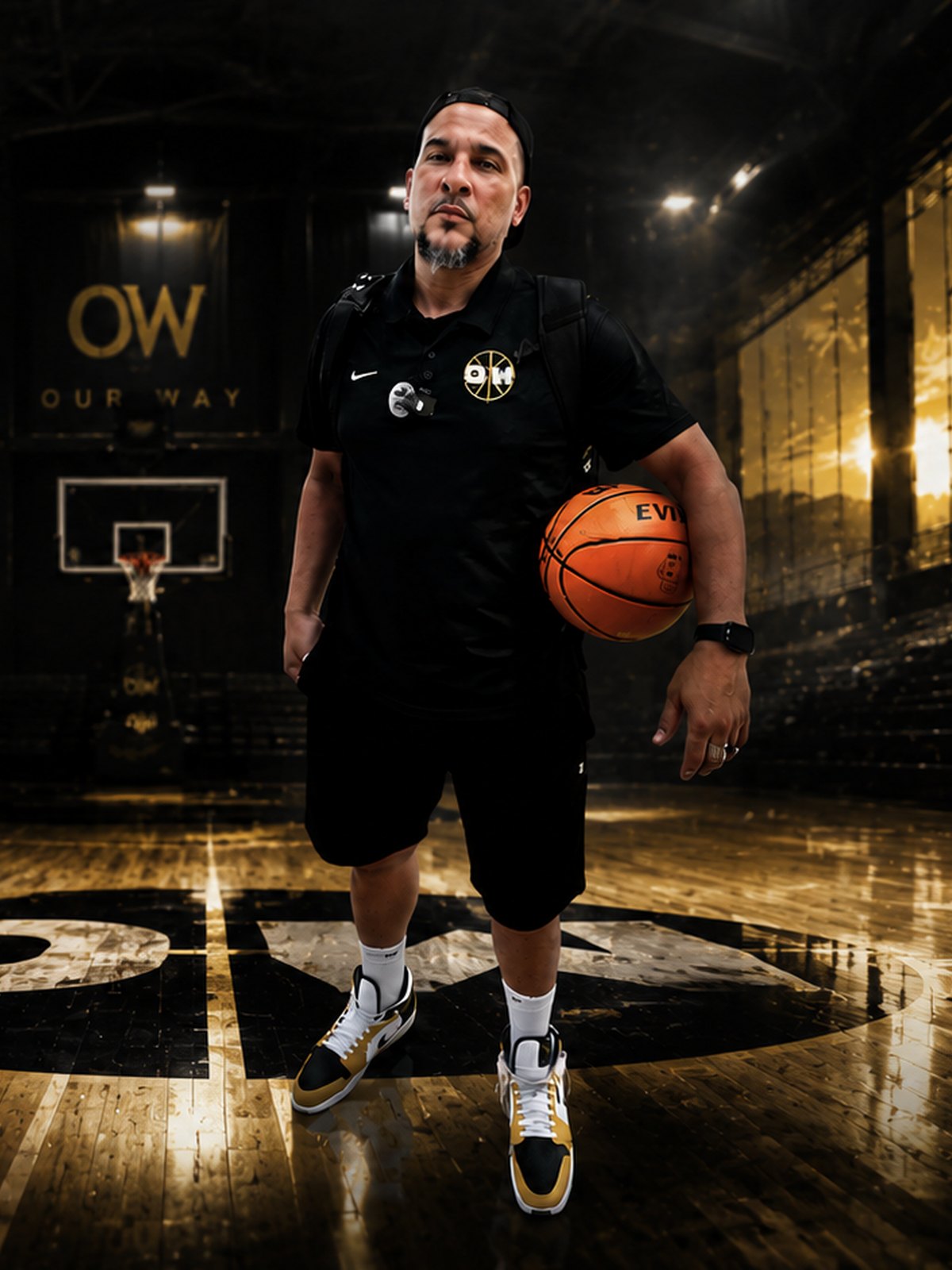 Aaron Abrams, founder and head coach, on the OW floor